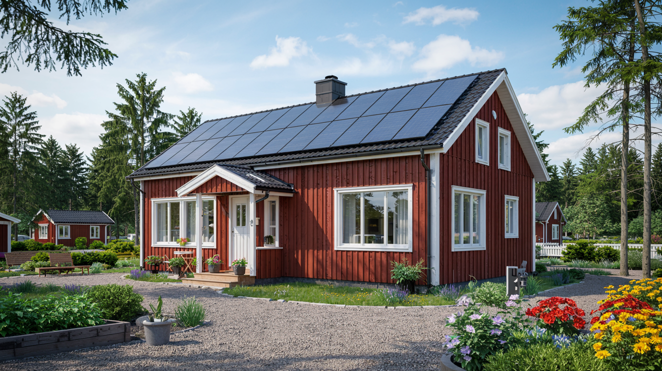 solcells red